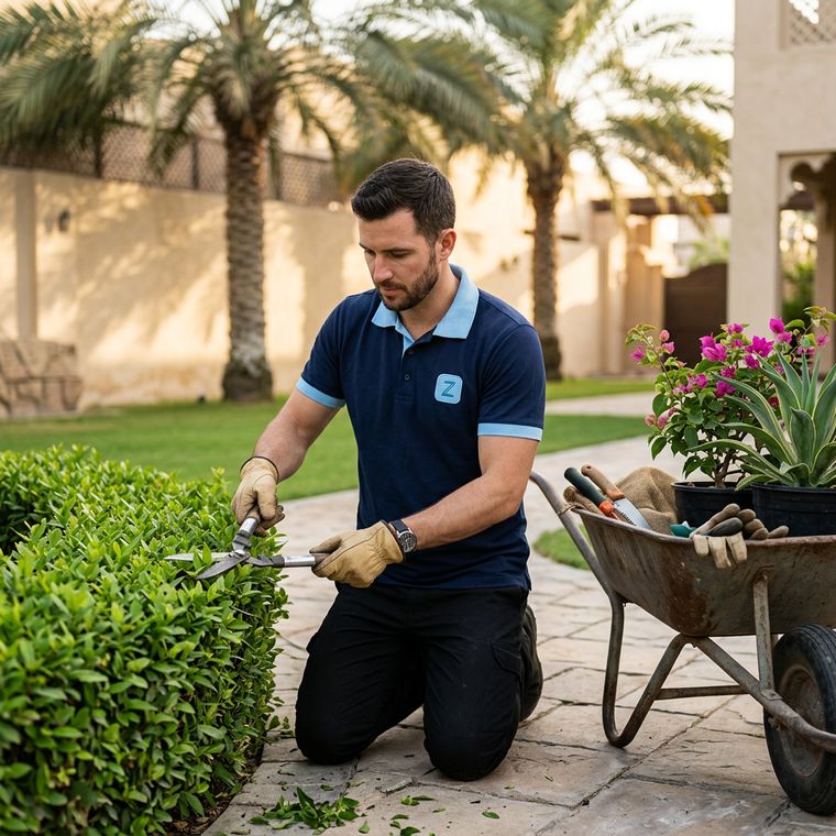 Landscaping & External by ZIPPCO team in Abu Dhabi